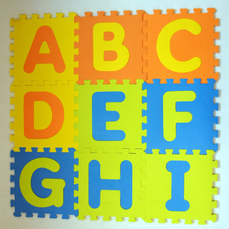 Large Alphabet Foam Tiles Warwick Toy Library